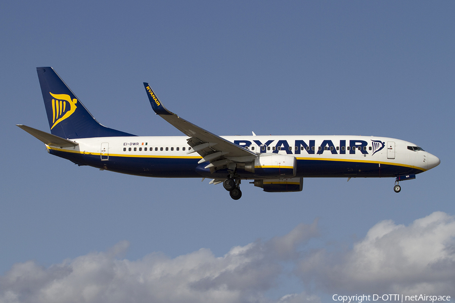 Ryanair Boeing 737-8AS (EI-DWR) | Photo 326727