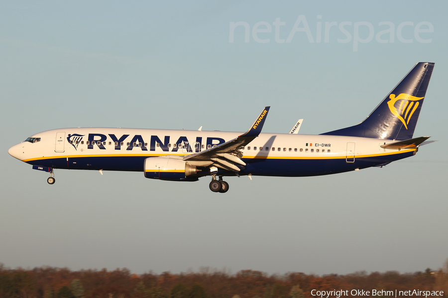 Ryanair Boeing 737-8AS (EI-DWR) | Photo 132853
