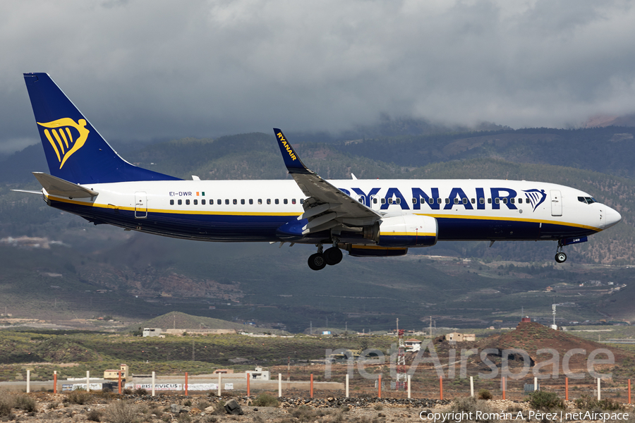 Ryanair Boeing 737-8AS (EI-DWR) | Photo 497546
