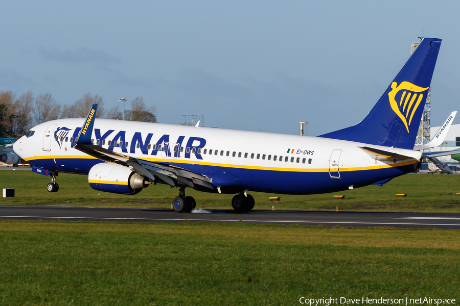 Ryanair Boeing 737-8AS (EI-DWS) | Photo 207140