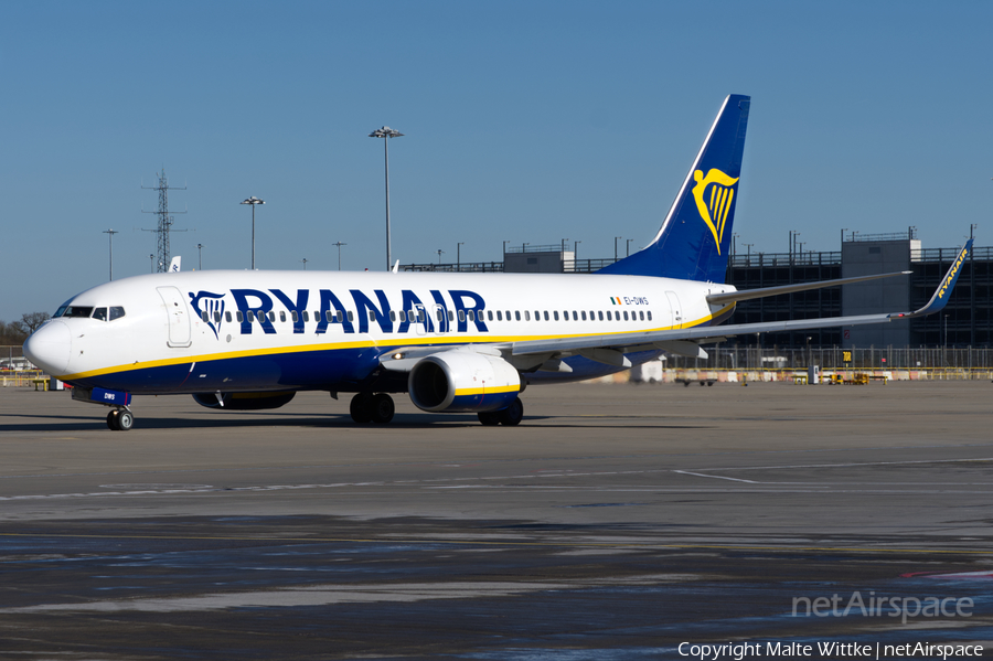 Ryanair Boeing 737-8AS (EI-DWS) | Photo 497377