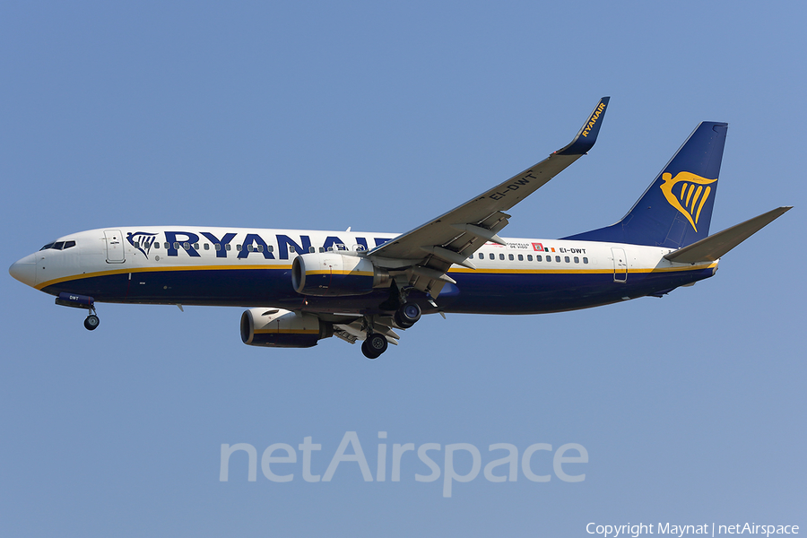 Ryanair Boeing 737-8AS (EI-DWT) | Photo 409955