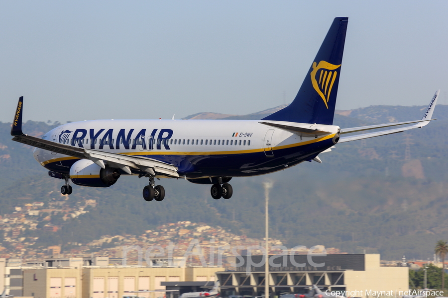 Ryanair Boeing 737-8AS (EI-DWV) | Photo 204935