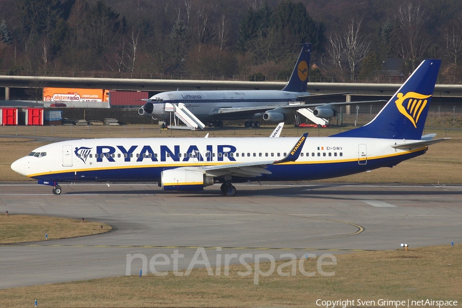 Ryanair Boeing 737-8AS (EI-DWV) | Photo 142497