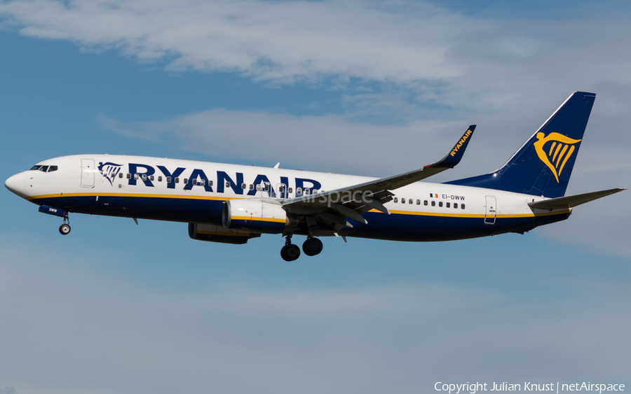 Ryanair Boeing 737-8AS (EI-DWW) | Photo 149142