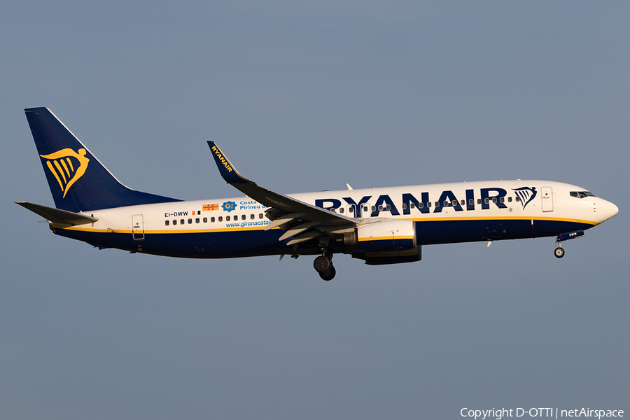 Ryanair Boeing 737-8AS (EI-DWW) | Photo 173090