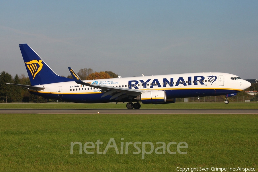 Ryanair Boeing 737-8AS (EI-DWW) | Photo 228972