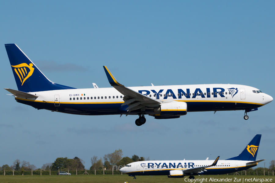 Ryanair Boeing 737-8AS (EI-DWX) | Photo 162362