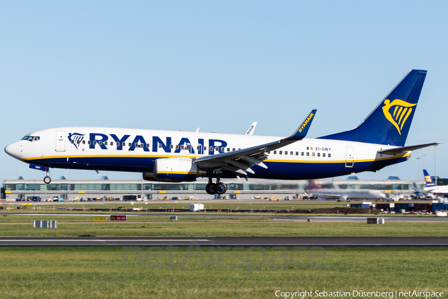 Ryanair Boeing 737-8AS (EI-DWY) | Photo 291603