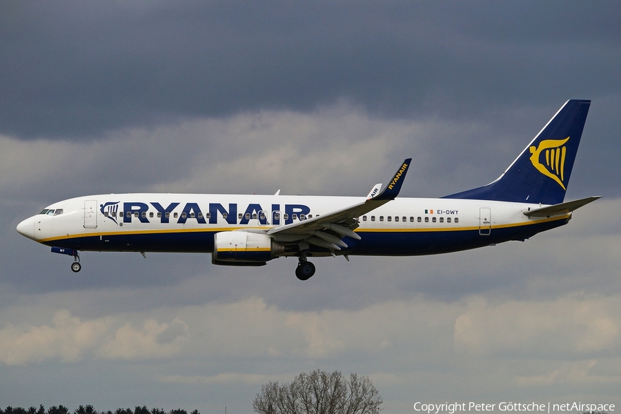 Ryanair Boeing 737-8AS (EI-DWY) | Photo 103531