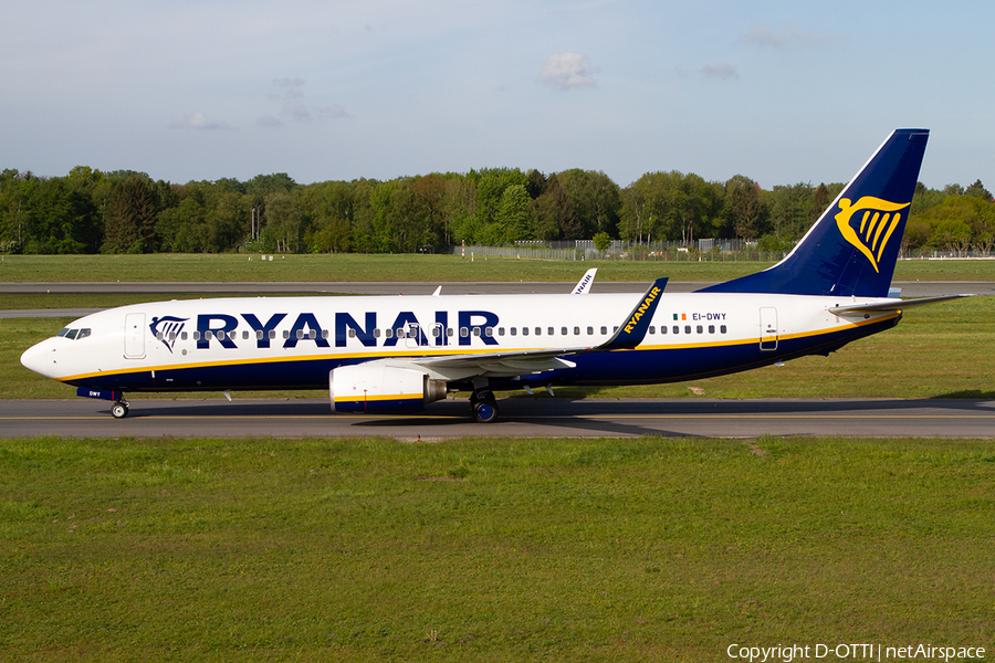 Ryanair Boeing 737-8AS (EI-DWY) | Photo 318922