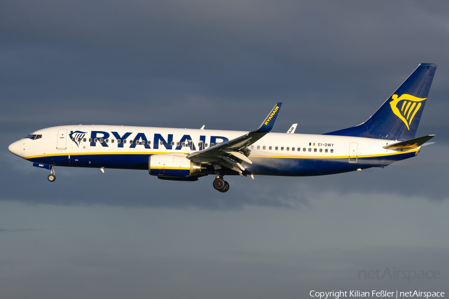 Ryanair Boeing 737-8AS (EI-DWY) | Photo 475792