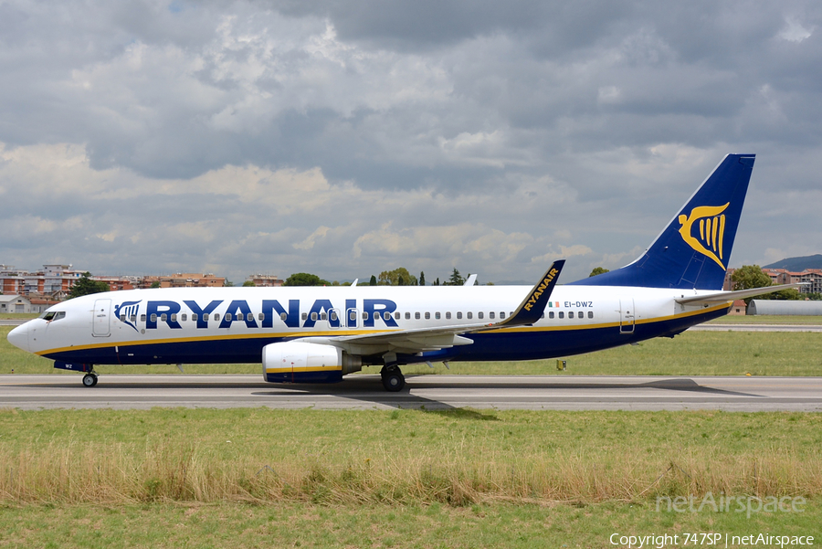 Ryanair Boeing 737-8AS (EI-DWZ) | Photo 51023