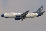 Blu-Express (Blue Panorama Airlines) Boeing 737-31S (EI-DXB) at  Milan - Malpensa, Italy