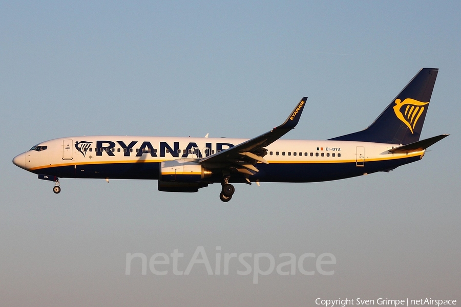 Ryanair Boeing 737-8AS (EI-DYA) | Photo 315164