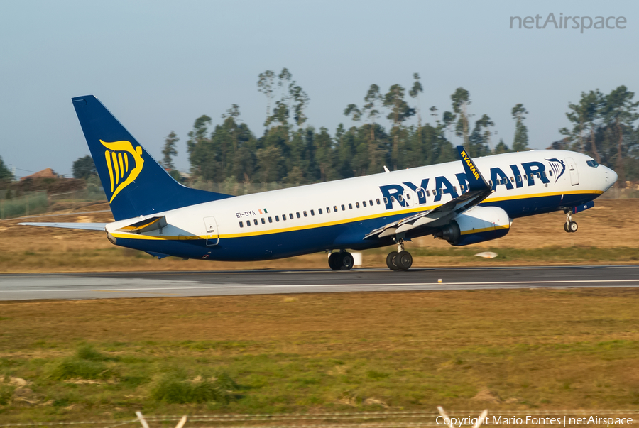 Ryanair Boeing 737-8AS (EI-DYA) | Photo 64845