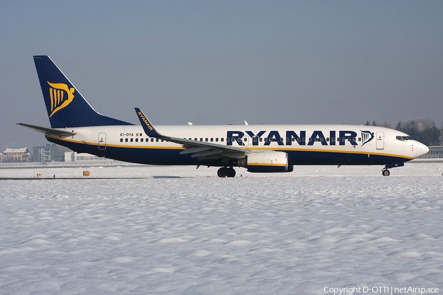 Ryanair Boeing 737-8AS (EI-DYA) | Photo 332502