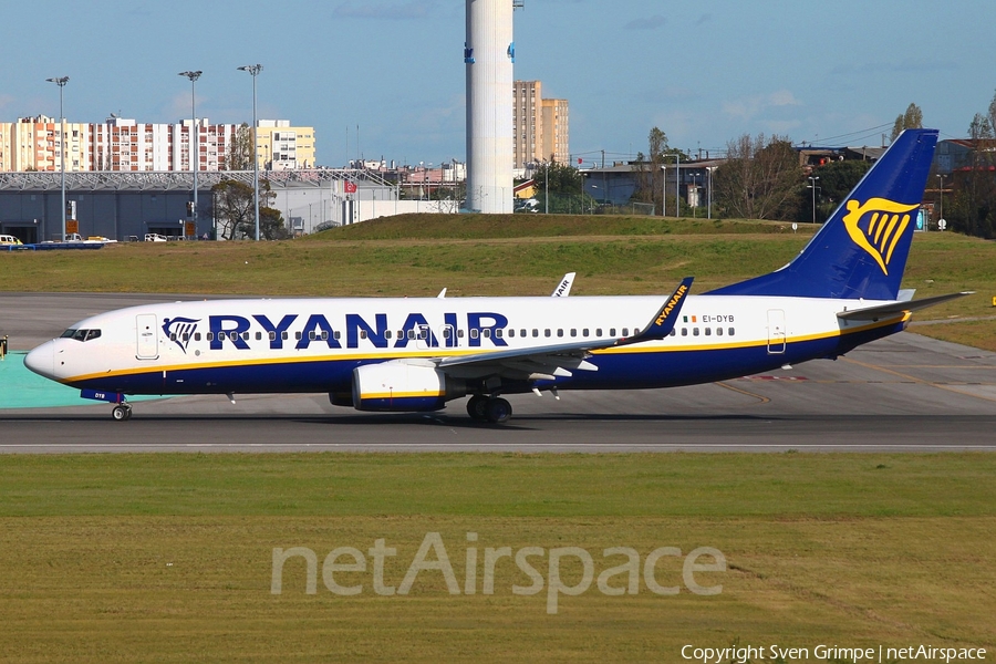 Ryanair Boeing 737-8AS (EI-DYB) | Photo 315895
