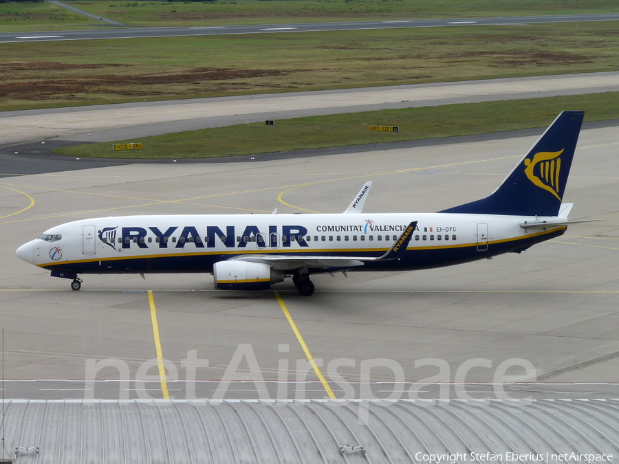 Ryanair Boeing 737-8AS (EI-DYC) | Photo 491146