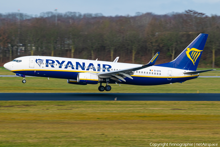 Ryanair Boeing 737-8AS (EI-DYD) | Photo 483581
