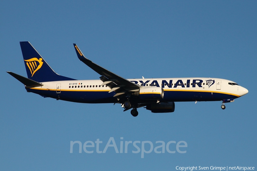 Ryanair Boeing 737-8AS (EI-DYD) | Photo 116868