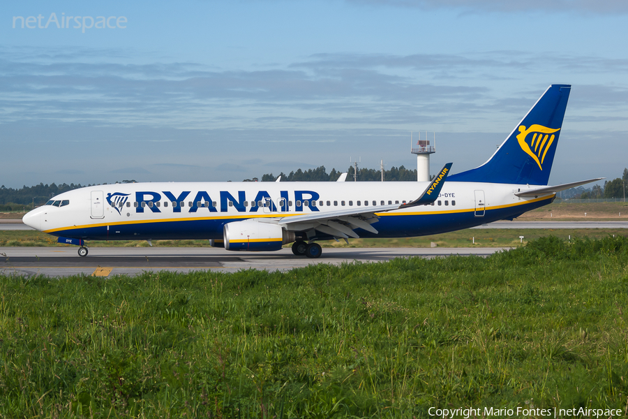 Ryanair Boeing 737-8AS (EI-DYE) | Photo 301669