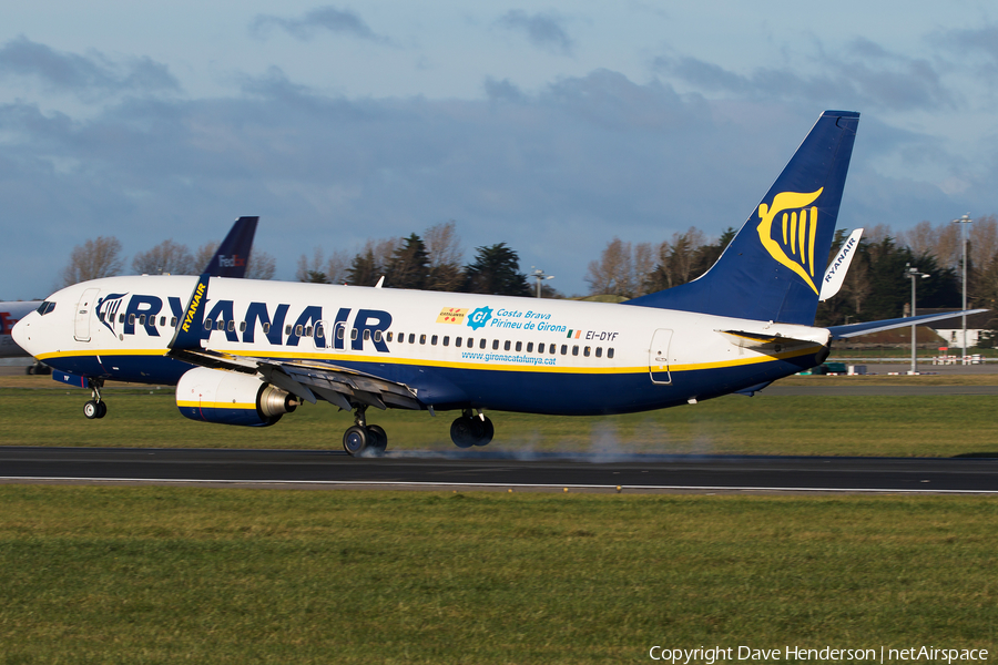 Ryanair Boeing 737-8AS (EI-DYF) | Photo 98125