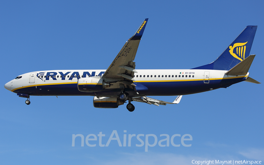 Ryanair Boeing 737-8AS (EI-DYH) | Photo 268180