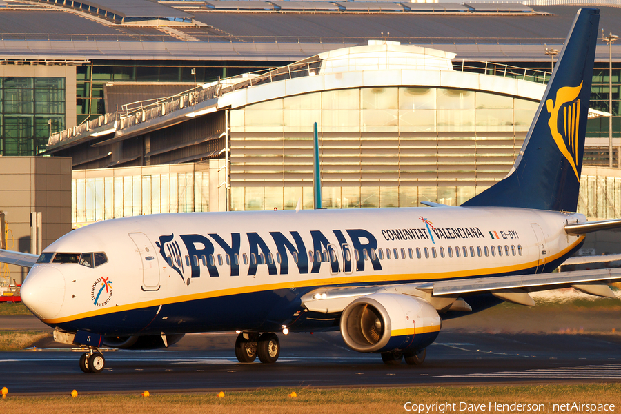 Ryanair Boeing 737-8AS (EI-DYI) | Photo 15355