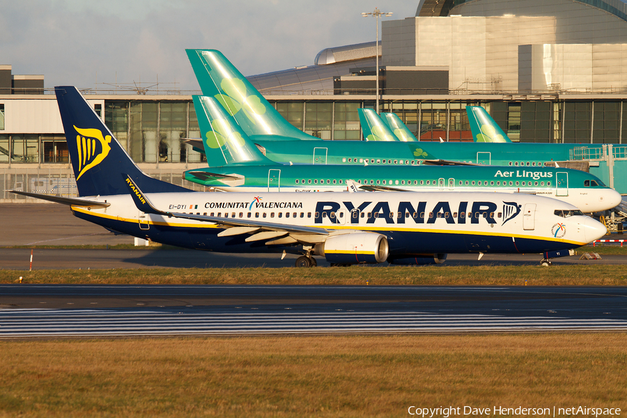 Ryanair Boeing 737-8AS (EI-DYI) | Photo 15358