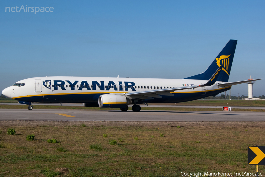 Ryanair Boeing 737-8AS (EI-DYI) | Photo 57909