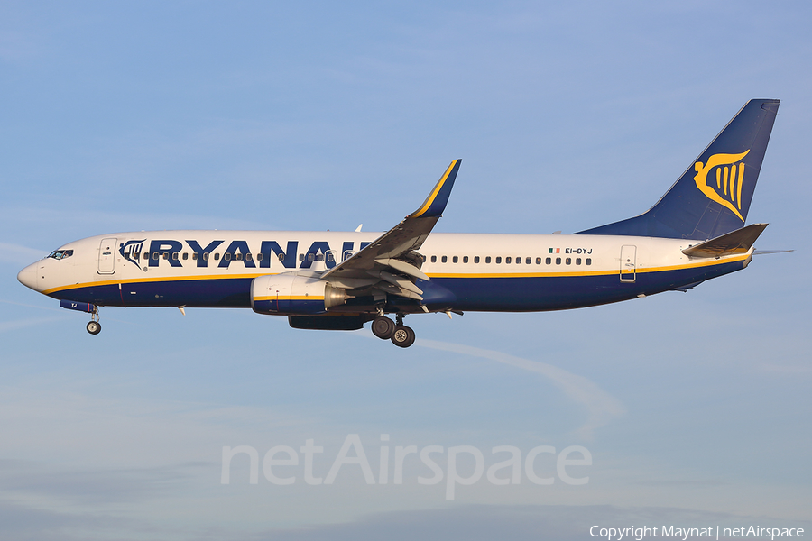 Ryanair Boeing 737-8AS (EI-DYJ) | Photo 396064