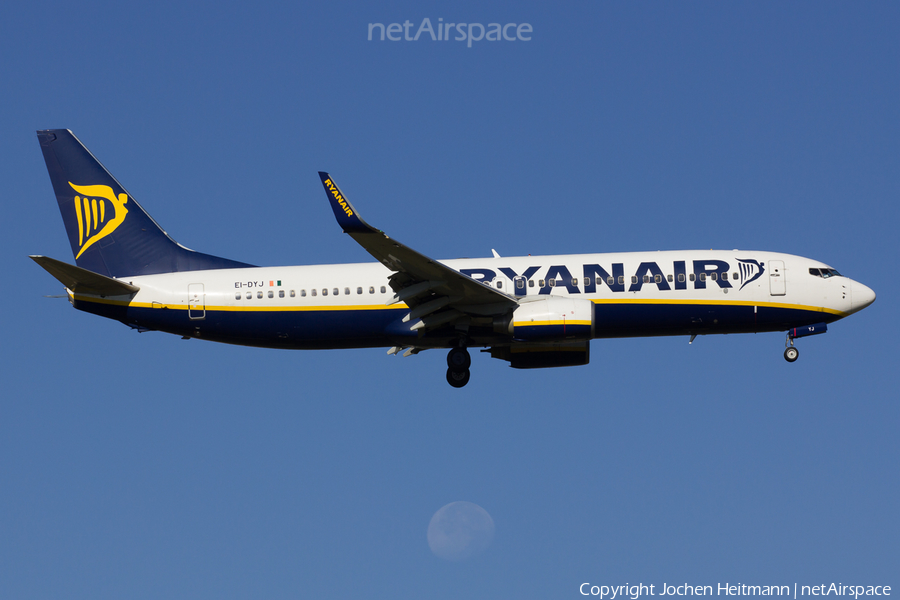 Ryanair Boeing 737-8AS (EI-DYJ) | Photo 60392