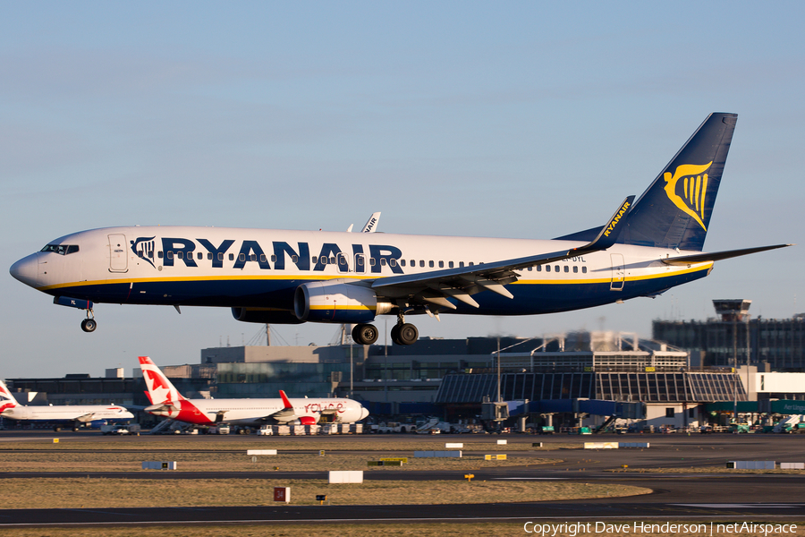 Ryanair Boeing 737-8AS (EI-DYL) | Photo 66859
