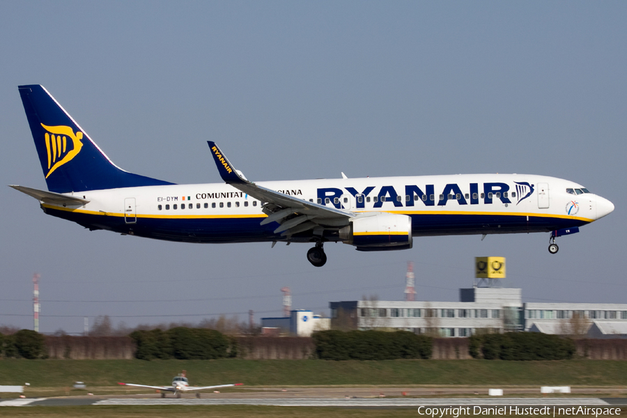 Ryanair Boeing 737-8AS (EI-DYM) | Photo 559389