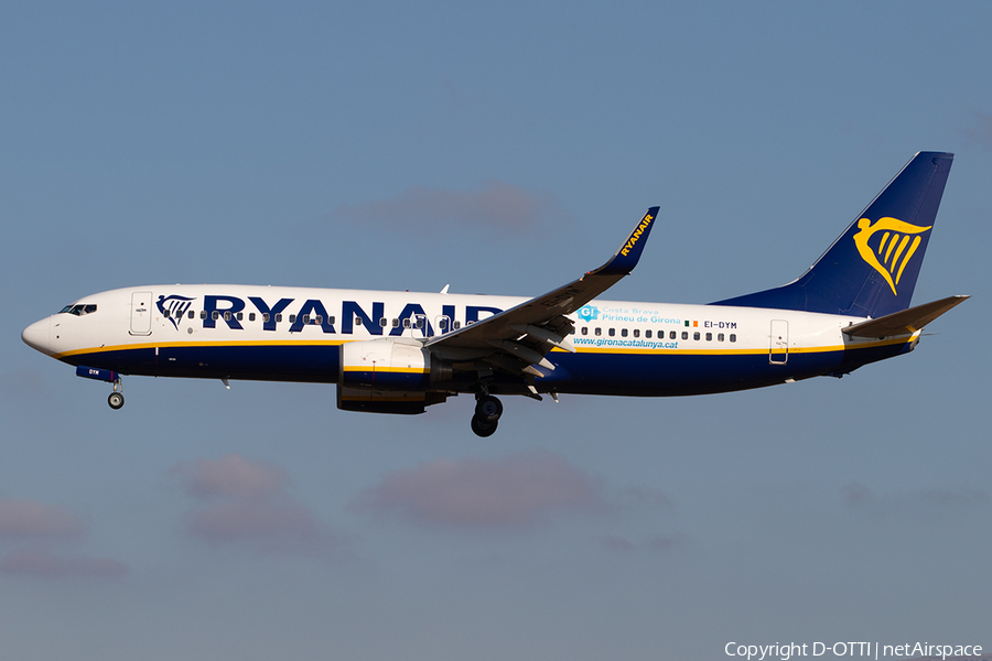 Ryanair Boeing 737-8AS (EI-DYM) | Photo 356990