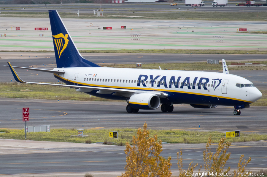 Ryanair Boeing 737-8AS (EI-DYO) | Photo 362242