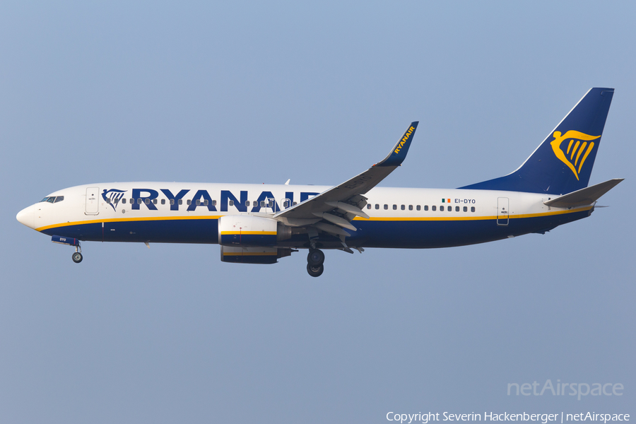 Ryanair Boeing 737-8AS (EI-DYO) | Photo 222087
