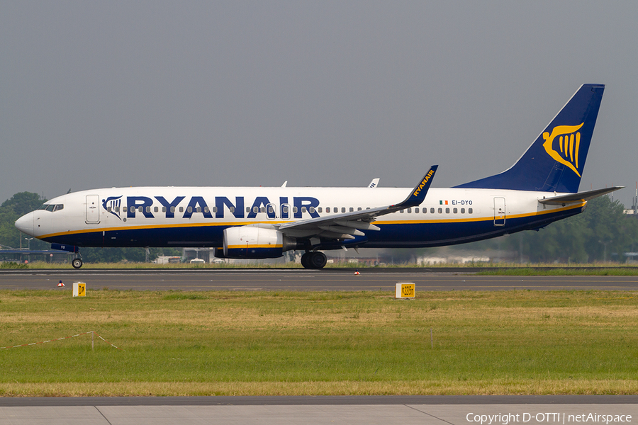 Ryanair Boeing 737-8AS (EI-DYO) | Photo 292368