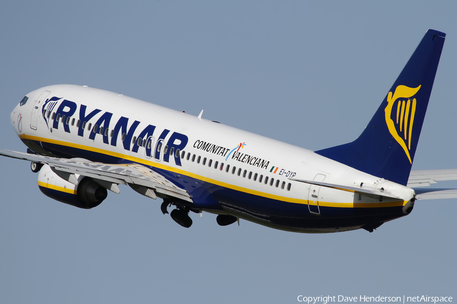 Ryanair Boeing 737-8AS (EI-DYP) | Photo 5033