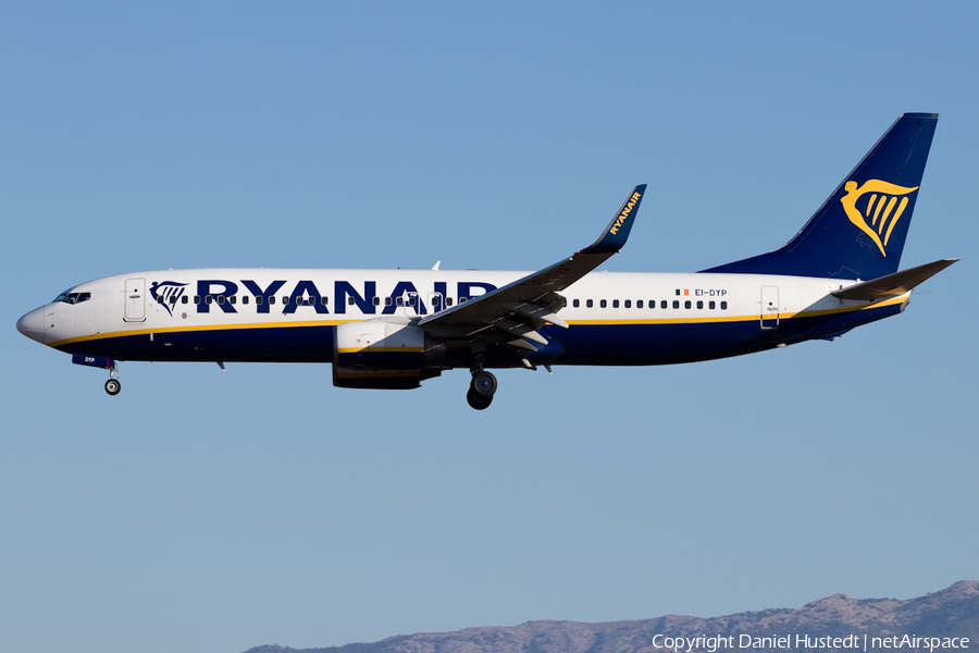 Ryanair Boeing 737-8AS (EI-DYP) | Photo 534282