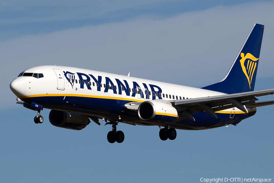 Ryanair Boeing 737-8AS (EI-DYR) | Photo 292182