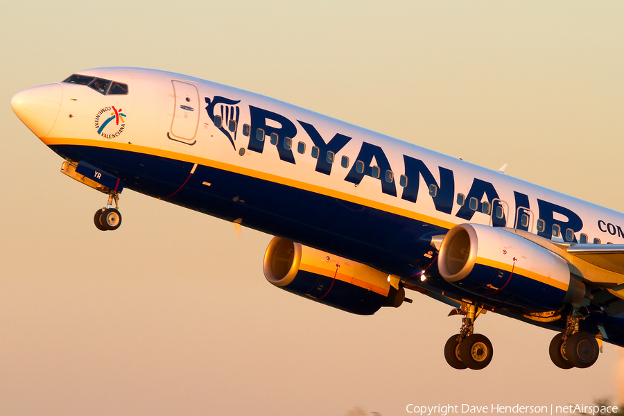 Ryanair Boeing 737-8AS (EI-DYR) | Photo 460