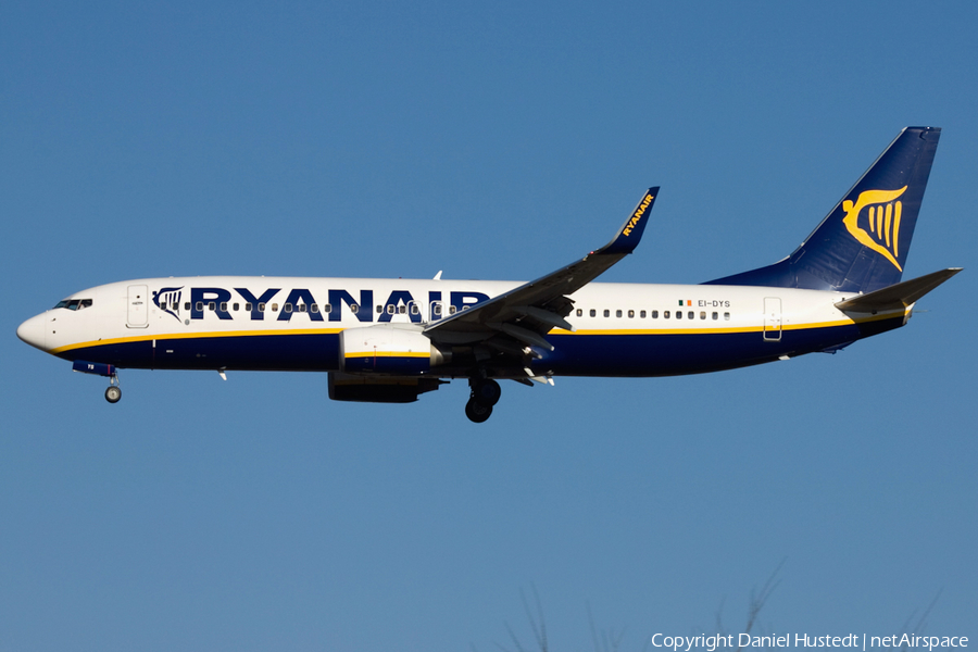 Ryanair Boeing 737-8AS (EI-DYS) | Photo 542241