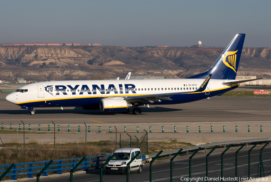Ryanair Boeing 737-8AS (EI-DYS) | Photo 544408