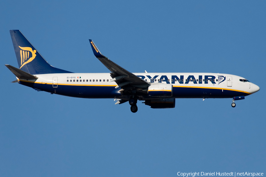 Ryanair Boeing 737-8AS (EI-DYS) | Photo 636244