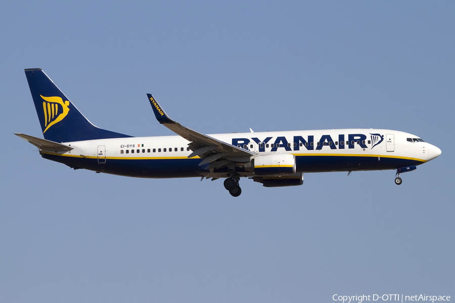 Ryanair Boeing 737-8AS (EI-DYS) | Photo 415098