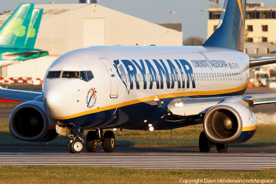 Ryanair Boeing 737-8AS (EI-DYV) | Photo 15360