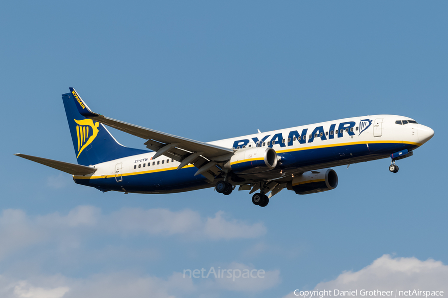 Ryanair Boeing 737-8AS (EI-DYW) | Photo 113047