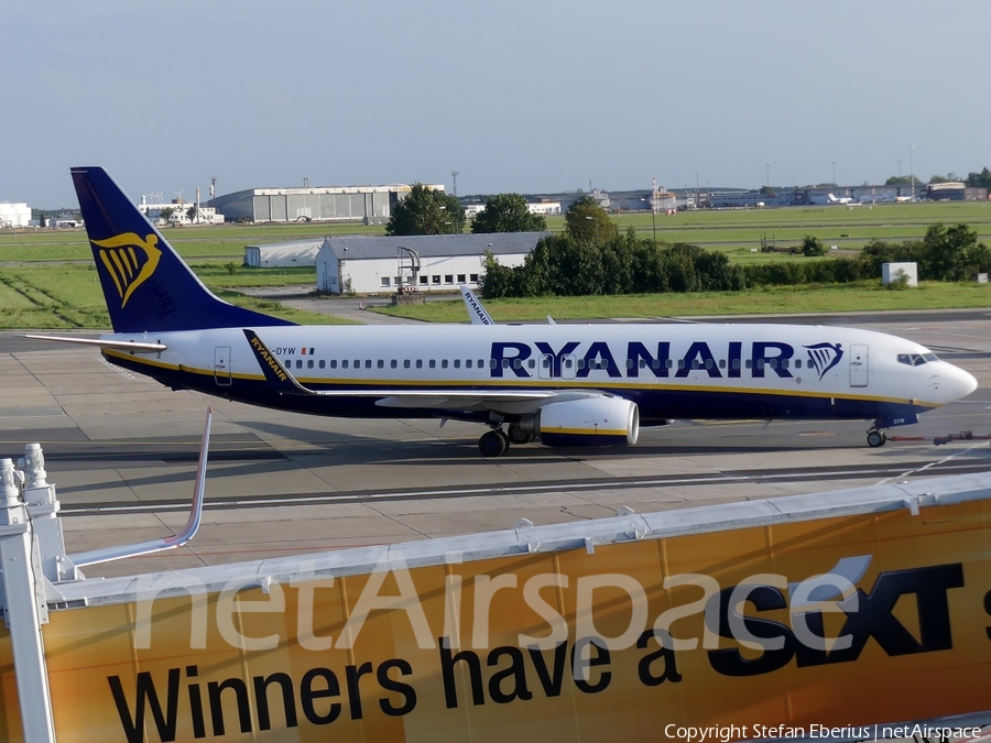 Ryanair Boeing 737-8AS (EI-DYW) | Photo 184832